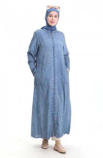 Ice Blue Abaya 2015-05