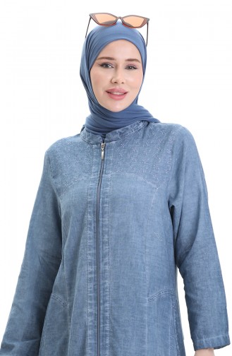 Ice Blue Abaya 2015-05