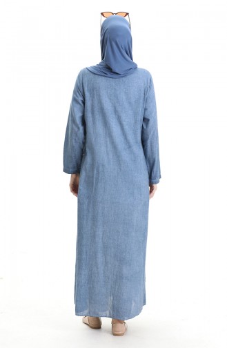Ice Blue Abaya 2015-05