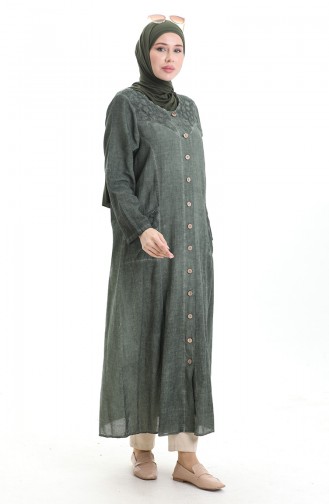 Şile Bezi Otantik Ferace 4555-02 Haki