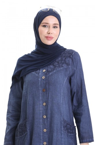 Indigo Abaya 4555-04
