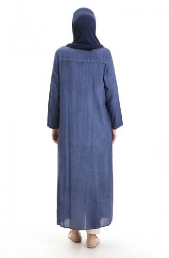 Indigo Abaya 4555-04