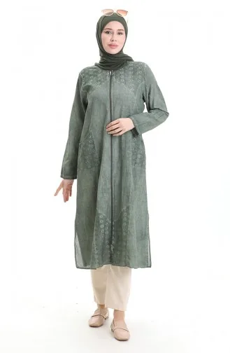 Authentique Cape Abaya 0708-02 Kaki 0708-02