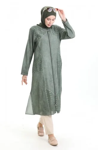 Authentique Cape Abaya 0708-02 Kaki 0708-02