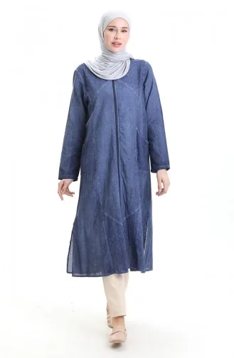 Authentique Cape Abaya 0708-03 Indigo 0708-03