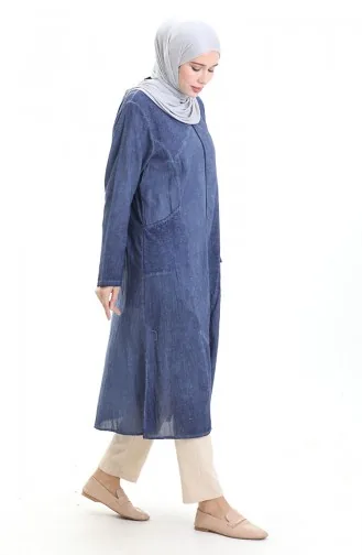 Authentique Cape Abaya 0708-03 Indigo 0708-03