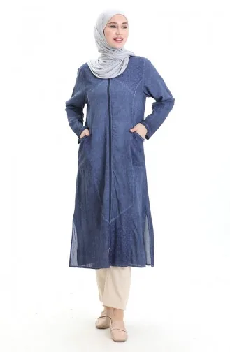 Authentique Cape Abaya 0708-03 Indigo 0708-03