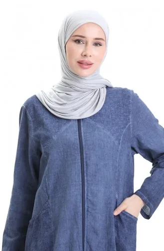 Authentique Cape Abaya 0708-03 Indigo 0708-03