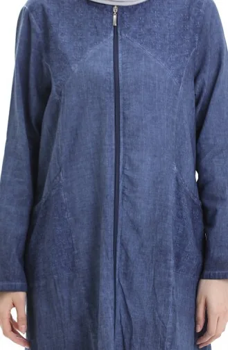 Authentique Cape Abaya 0708-03 Indigo 0708-03
