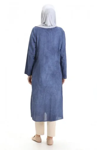 Authentique Cape Abaya 0708-03 Indigo 0708-03