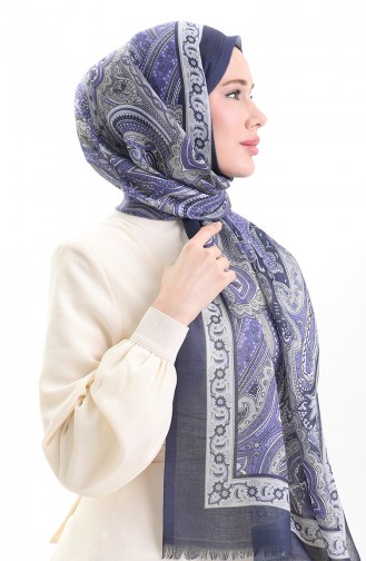 Navy Blue Shawl 90184-04