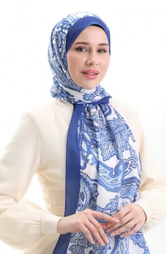 Ethnic Patterned Soft Shawl 70296-03 Saks İndigo 70296-03