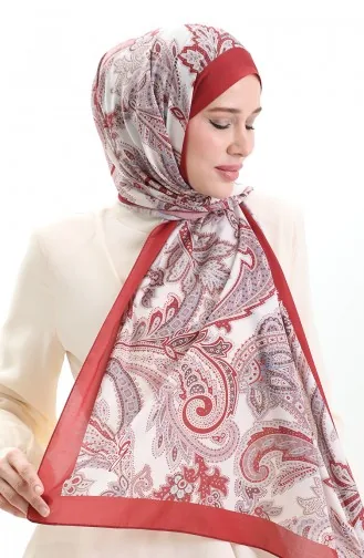 Ethnic Patterned Soft Shawl 70296-18 Tile Lilac 70296-18