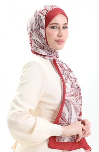 Ethnic Patterned Soft Shawl 70296-18 Tile Lilac 70296-18
