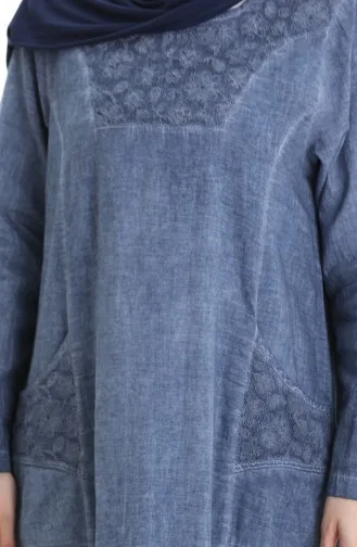 Şile Cloth Authentic Dress 4550-01 Ice Blue 4550-01