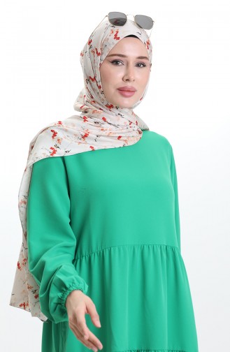 Green İslamitische Jurk 1835A-03