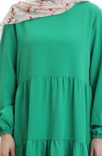 Green İslamitische Jurk 1835A-03