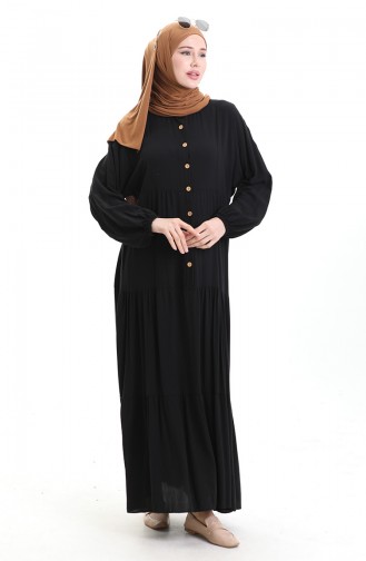 Robe Hijab Noir 0090-01