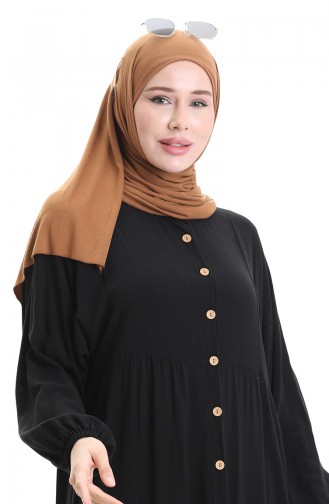 Robe Hijab Noir 0090-01