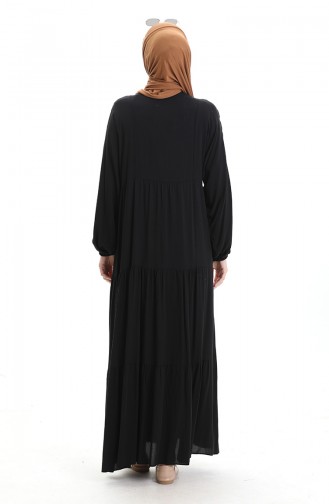 Robe Hijab Noir 0090-01