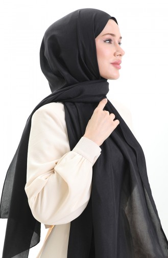 شال أسود 19099-01