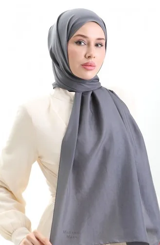 Madame Mary Franse Voile Sjaal 19099-02 Gerookt 19099-02