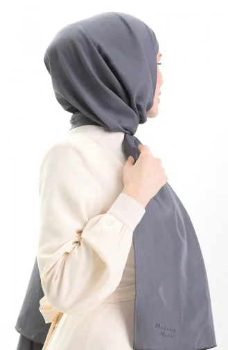 Madame Mary Franse Voile Sjaal 19099-02 Gerookt 19099-02