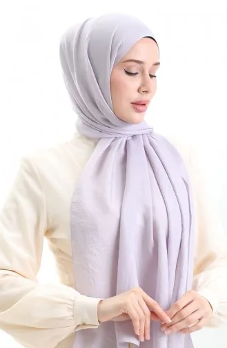 Madame Mary Fransız Vual Şal 19099-04 Açık Gri