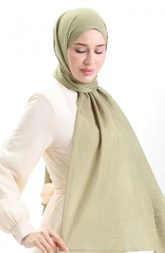 Madame Mary French Voile Schal 19099-08 Helles Khakigrün 19099-08