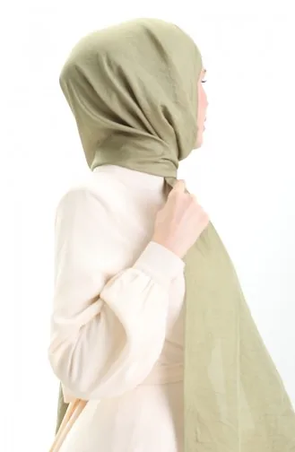 Madame Mary French Voile Schal 19099-08 Helles Khakigrün 19099-08