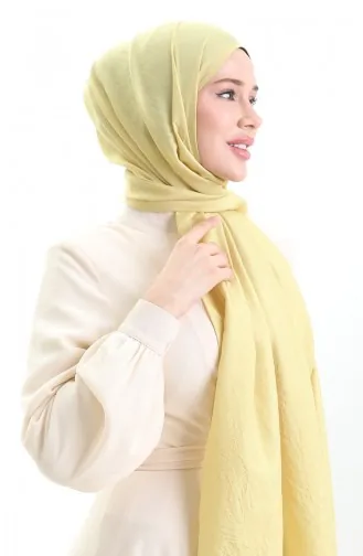 Madame Mary Fransız Vual Şal 19099-09 Yağ Yeşili