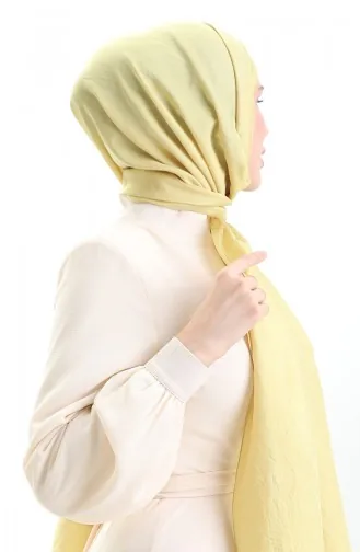 Madame Mary Fransız Vual Şal 19099-09 Yağ Yeşili