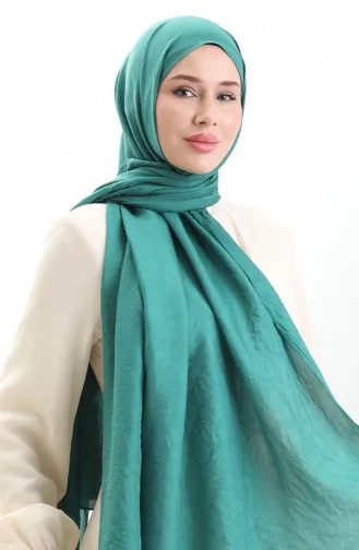 Châle En Voile Français Madame Mary 19099-10 Vert émeraude 19099-10