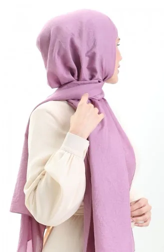 Châle En Voile Français Madame Mary 19099-12 Lilas Foncé 19099-12