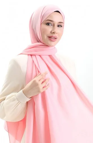 Madame Mary French Voile Shawl 19099-13 Pink 19099-13