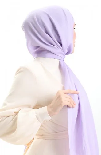 Châle En Voile Français Madame Mary 19099-14 Lilas 19099-14