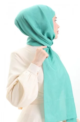 Madame Mary Fransız Vual Şal 19099-17 Yeşil