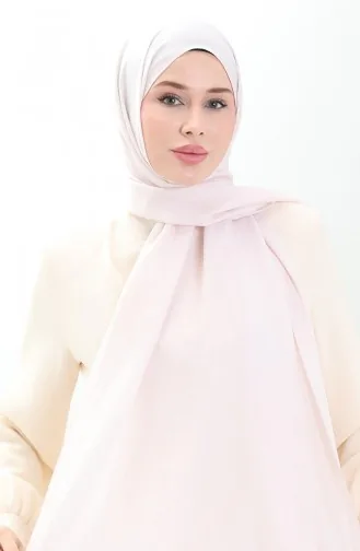 Châle En Voile Français Madame Mary 19099-23 Poudre 19099-23