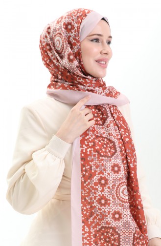 Brick Red Shawl 70297-13