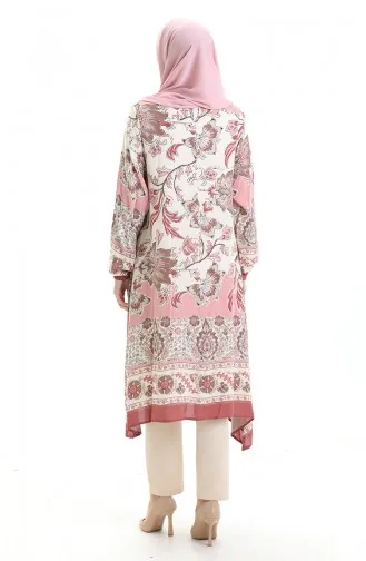 تونيك فيسكوز منقوش 1006-01 بودرة 1006-01