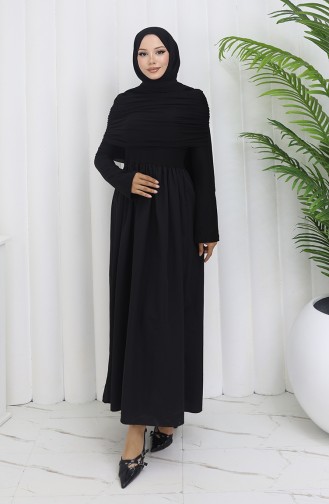 Black İslamitische Jurk 81900-01