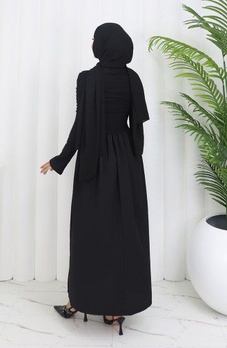 Black İslamitische Jurk 81900-01