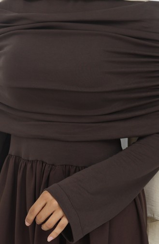 Brown İslamitische Jurk 81900-03