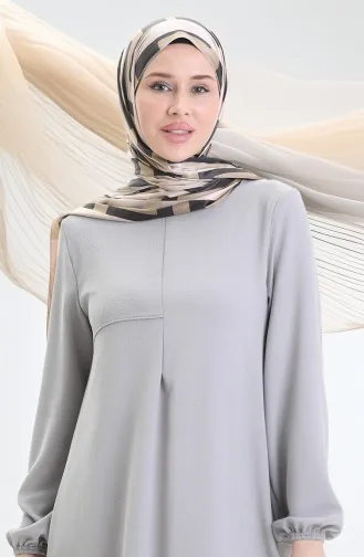 Frame Detailed Long Tunic 4105-04 Gray 4105-04