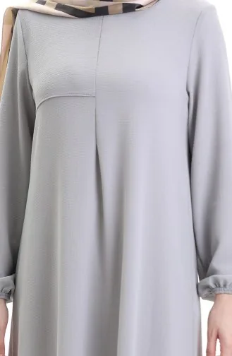 Frame Detailed Long Tunic 4105-04 Gray 4105-04