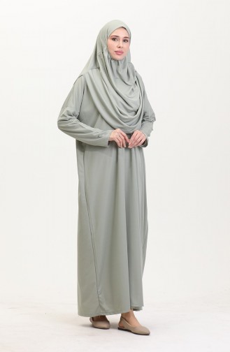 Green Praying Dress 1975-11