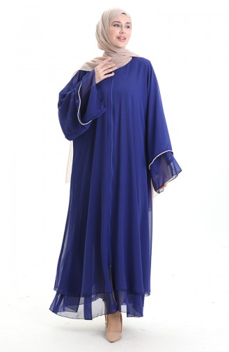 عباءه رمادي فاتح 0167-02