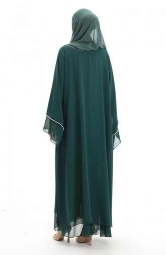 Emerald Green Abaya 0167-03