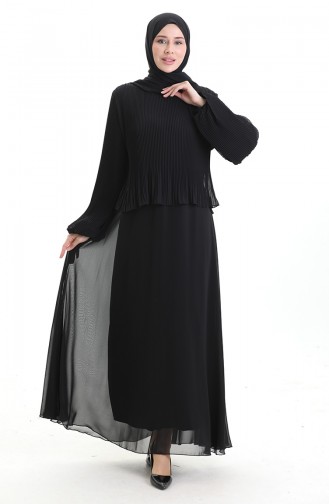 Habillé Hijab Noir 0170-02