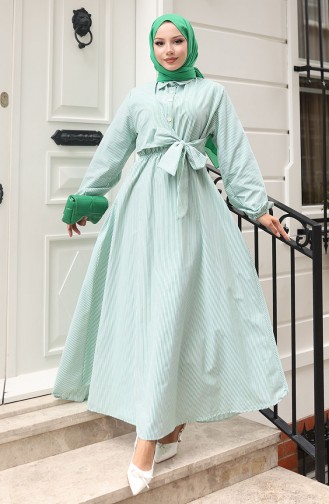 Robe Hijab Vert 0102-03